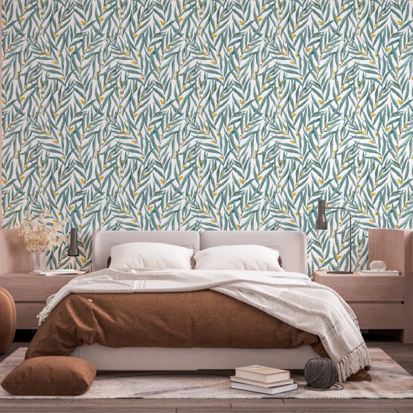 Watercolor GoldenWall